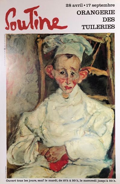  Chaim Soutine (d'après)

Exposition au Musée de l'Orangerie des Tuileries

60 x... Gazette Drouot