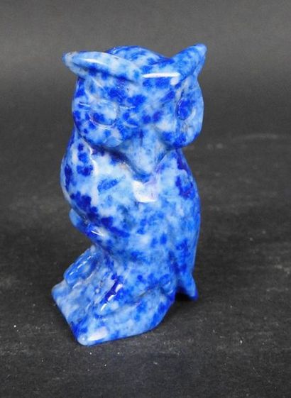 null Hibou.Lapis lazuli.

H : 5cm.