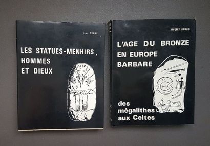 null Ensemble de deux ouvrages comprenant Jacques Biard L'age du bronze en Europe...