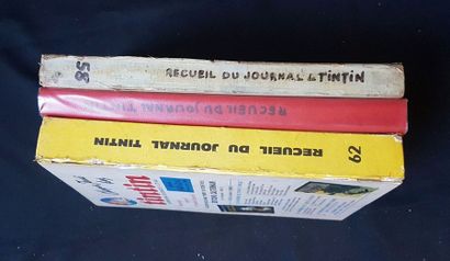 null * JOURNAL DE TINTIN

Ensemble de trois reliures en mauvais état (43, 58 et ...