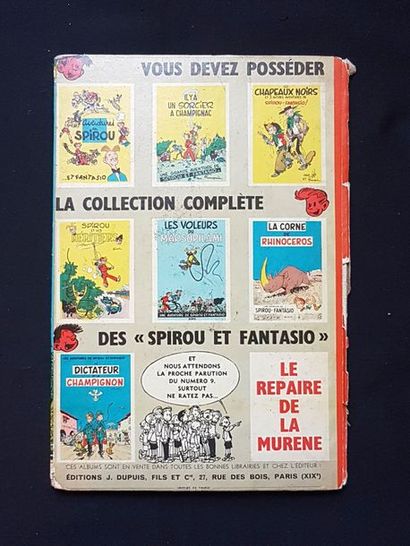 null * FRANQUIN

Spirou et Fantasio

La mauvaise tête en édition originale française...