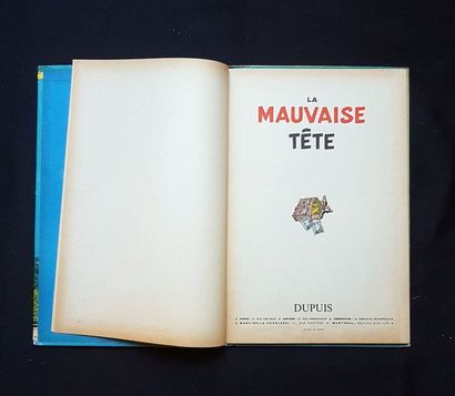 null * FRANQUIN

Spirou et Fantasio

La mauvaise tête en édition originale française...