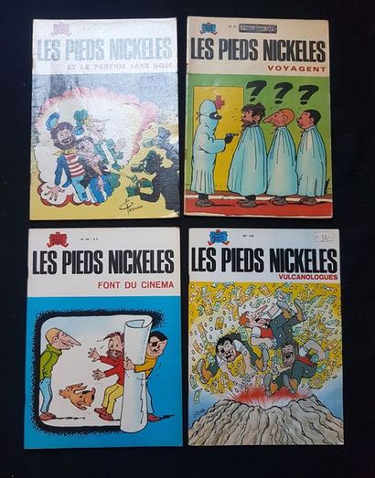 null * LES PIEDS NICKELES

4 volumes des Pieds Nickelés, Le parfum sans nom, Voyagent,...