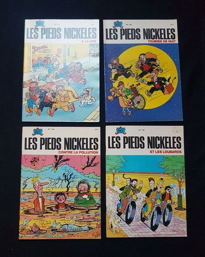 null * LES PIEDS NICKELES

4 volumes des Pieds Nickelés, A la une, Toubibs de nuit,...