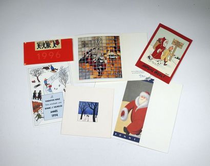 null HERGE

Tintin

Ensemble de 5 cartes de vœux signées par Fanny

Très bon état,...