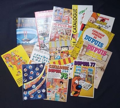 null * DUPUIS

Ensemble de catalogues éditeurs années 70/80 en très bon état