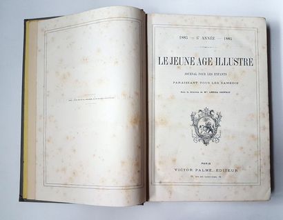 null JEUNE AGE ILLUSTRE

Journal pour les enfants, reliure pour 1885, Editions Palme,...