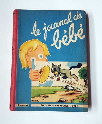 null JOURNAL DE BEBE

Editions Albin Michel, reliure pour le 1er trimestre 1947,...