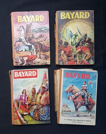 * BAYARD

Ensemble de 4 reliures années 50,...