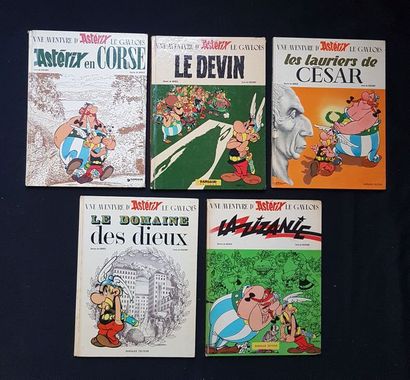 null * UDERZO

Asterix

Important lot de volumes en édition originale, albums avec...