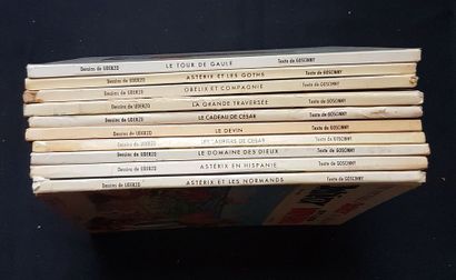 null * UDERZO

Asterix

Lot de 10 volumes années 70 en édition originale (Goths et...