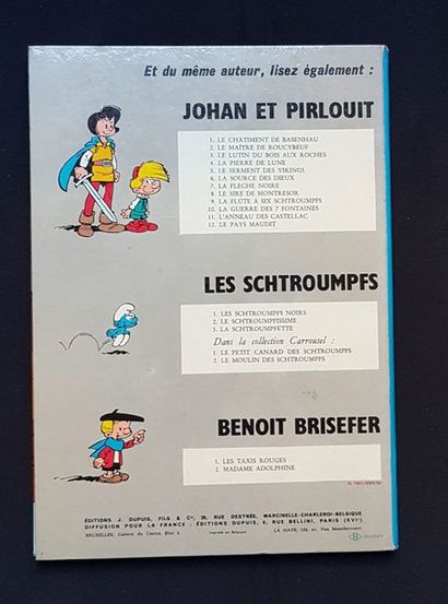 null * PEYO

Johan et Pirlouit

Le lutin du bois aux roches, édition de 1967, petits...