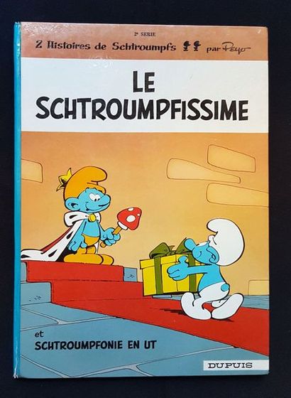 null * PEYO

Les schtroumpfs

Le schtroumpfissime, édition originale, petits défauts,...