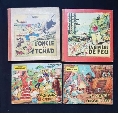 null * FLEURUS

Ensemble de 4 rares volumes, Breysse L'oncle du Tchad, La rivière...