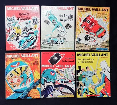 null * GRATON

Michel Vaillant

Ensemble de six albums en édition ancienne ou originale,...
