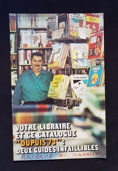 null * DUPUIS

Catalogue éditeur pour l'année 1975 (couverture Franquin)

Etat proche...
