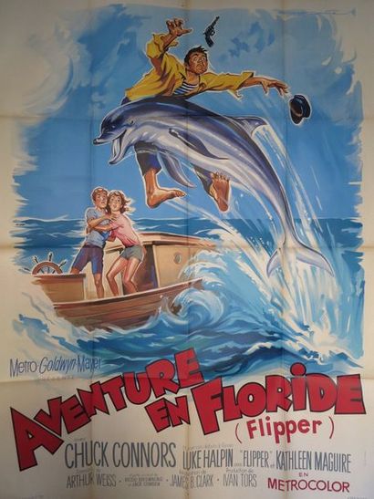 null "AVENTURES EN FLORIDE" (1963) de James Clark avec Chuck Connors

(Flipper, le...