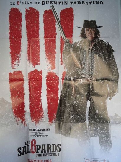 null "LES 8 SALOPARDS" (2016) de Quentin Tarantino avec Michael Madsen.

Affiche...