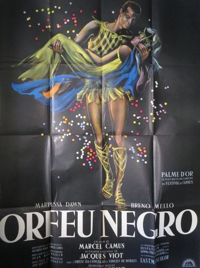 null "ORFEU NEGRO" (1959) de Marcel Camus avec Marpessa Dawn, Breno Mello.

Affiche...