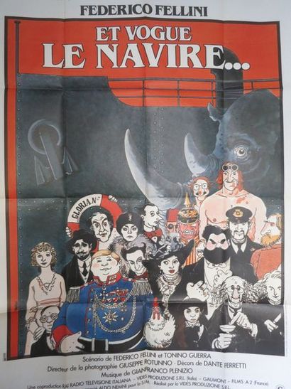 null "ET VOGUE LE NAVIRE" (1983) de Federico Fellini avec Barbara Jefford.

Affiche...