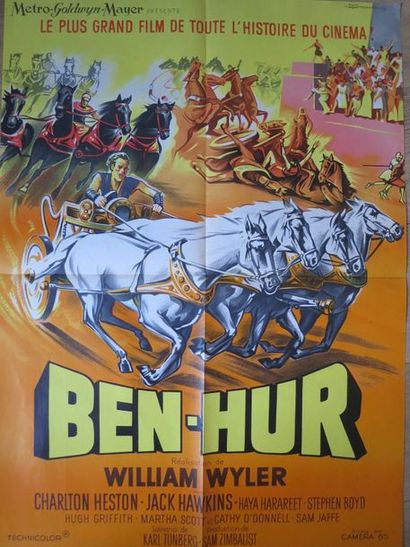 null "BEN-HUR" (1959) de William Wyler avec Charlton Heston

Affichette 0,60 x 0,80...