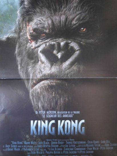 null "KING KONG" version Peter Jackson. 1 affichette

"KING KONG" version John Guillermin....
