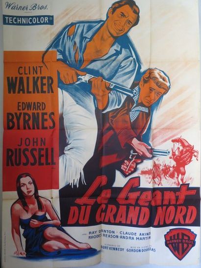 null "LE GÉANT DU GRAND NORD" (1959) de Gordon Douglas avec Clint Walker, 

 John...