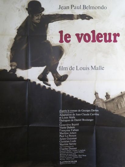 null "LE VOLEUR" (1966) de Louis Malle avec Jean-Paul Belmondo, Geneviève Bujold.

Affiche...