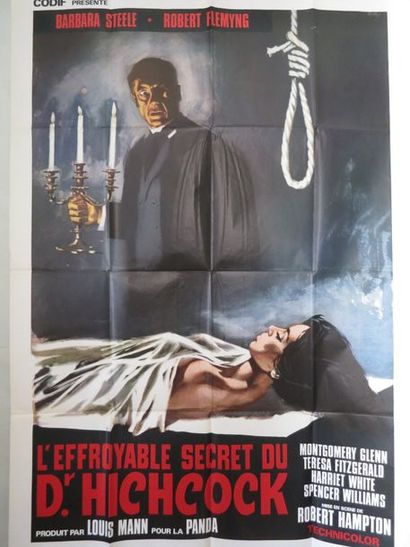 null "L’EFFROYABLE SECRET DU DR HICHCOCK" (1962) de Riccardo Freda 

 avec Barbara...