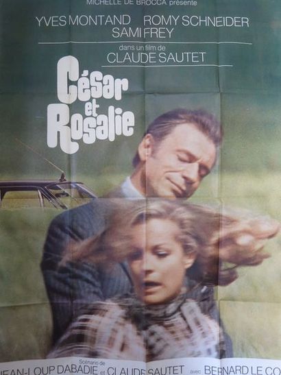 null "CESAR ET ROSALIE" (1972) de Claude Sautet avec Romy Schneider, Yves Montand.

Affiche...