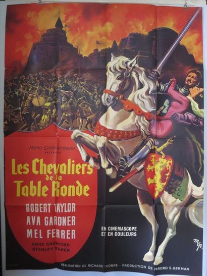 null "LES CHEVALIERS DE LA TABLE RONDE" (1954) de Richard Thorpe avec 

 Robert Taylor,...