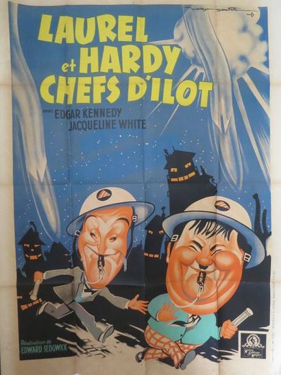 null "CHEFS D’ILOTS" (1943) de Edward Sedgwick avec Stan Laurel, Oliver Hardy.

Affiche...