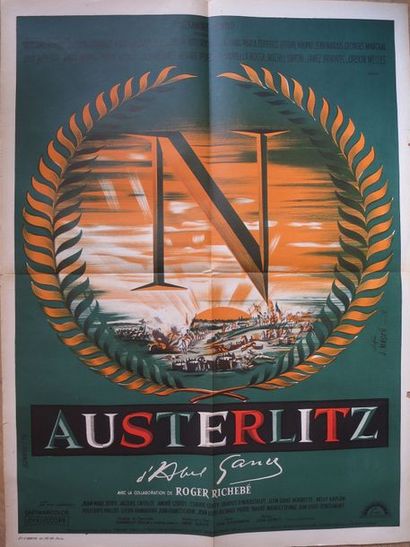 null "AUSTERLITZ" (1960) de Abel Gance avec Pierre Mondy, Jean Marais etc…

Affichette...
