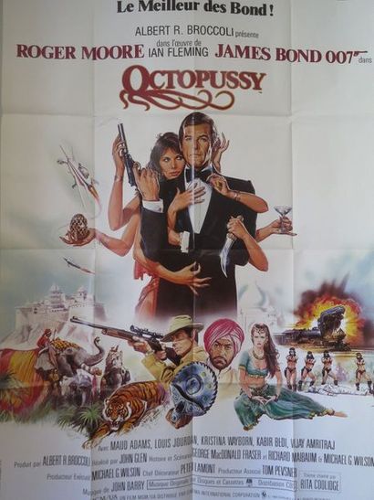 null "OCTOPUSSY"(1983) de John Glen avec Roger Moore, Maud Adams.

(James Bond 007)...