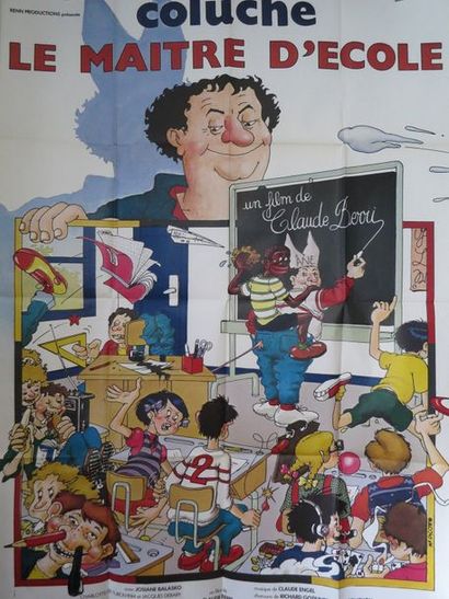null "LE MAÎTRE D'ÉCOLE" (1981) de Claude Berri avec Coluche, Josiane Balasko. 

Affiche...