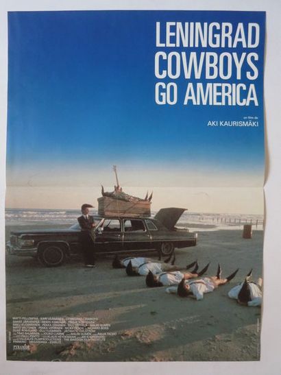 null "LENINGRAD COW BOYS GO AMERICA" (1999) de Aki kaurismaki.

Affiche 1,20 x 1,60...