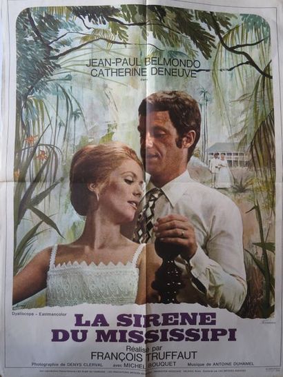 null "LA SIRÈNE DU MISSISSIPI" (1969) de François Truffaut avec Jean-Paul Belmondo,...