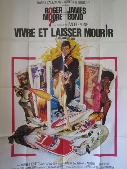 null "VIVRE ET LAISSER MOURIR" (1973) de Guy Hamilton avec Roger Moore, 

(James...