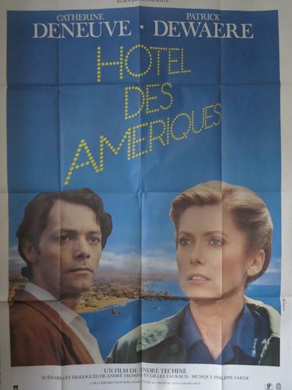 null "HÔTEL DES AMÉRIQUES" (1981) de André Téchiné avec Catherine Deneuve, 

 Patrick...