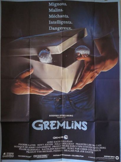 null "GREMLINS" (1984) de Joe Dante et, Steven Spielberg.

Affiche 1,20 x 1,60.