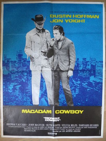 null "MACADAM COW-BOY" (1969) de John Schlesinger avec Dustin Hoffman, Jon Voight.

Affichette...
