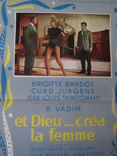 null "ET DIEU CRÉA LA FEMME" (1956) de Roger Vadim avec Brigitte Bardot, 

 Jean...