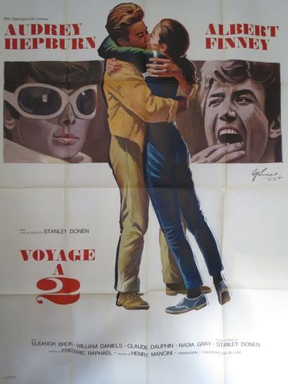 null "VOYAGE À DEUX" (1967) de Stanley Donen avec Audrey Hepburn, Albert Finney.

Affiche...