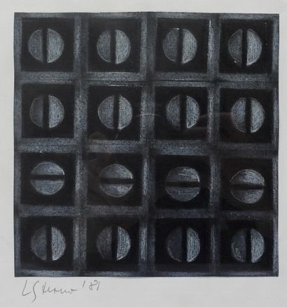 null Lina Strano (XX° siècle)

Composition, 1981

Technique mixte sur papier signé...