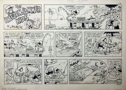 MUSIAL Joe The Katzenjammer Kids (Pim Pam Poum)
Gag en trois strips édité pour les...