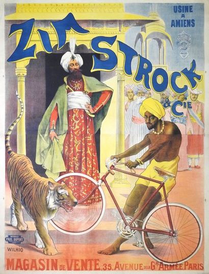 null WILHIO CYCLES ZIM STROCK & Cie. «Usines à Amiens»
Imp. Paul Dupont, Paris
160...