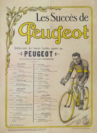 ESCHEMANN J-B LES SUCCÈS DE PEUGEOT Imprimerie Automobiles & Cycles Peugeot
Thys...