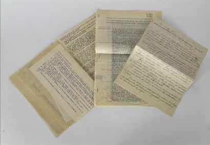 null CARLISME
Ensemble de documents et tapuscrits en Espagnol (1935 à 1947 environ)...