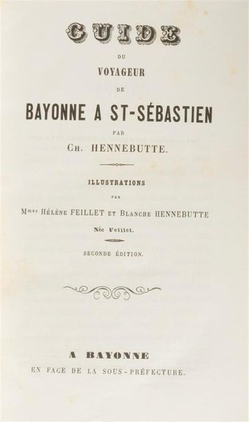 HENNEBUTTE (Charles Henri) Guide du voyageur...