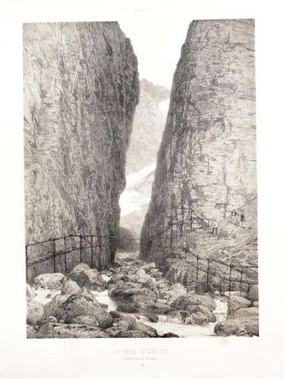 null CICÉRI (Eugène) - [GORSE (Pierre)] [Les Pyrénées d'après Nature et lithographiées...